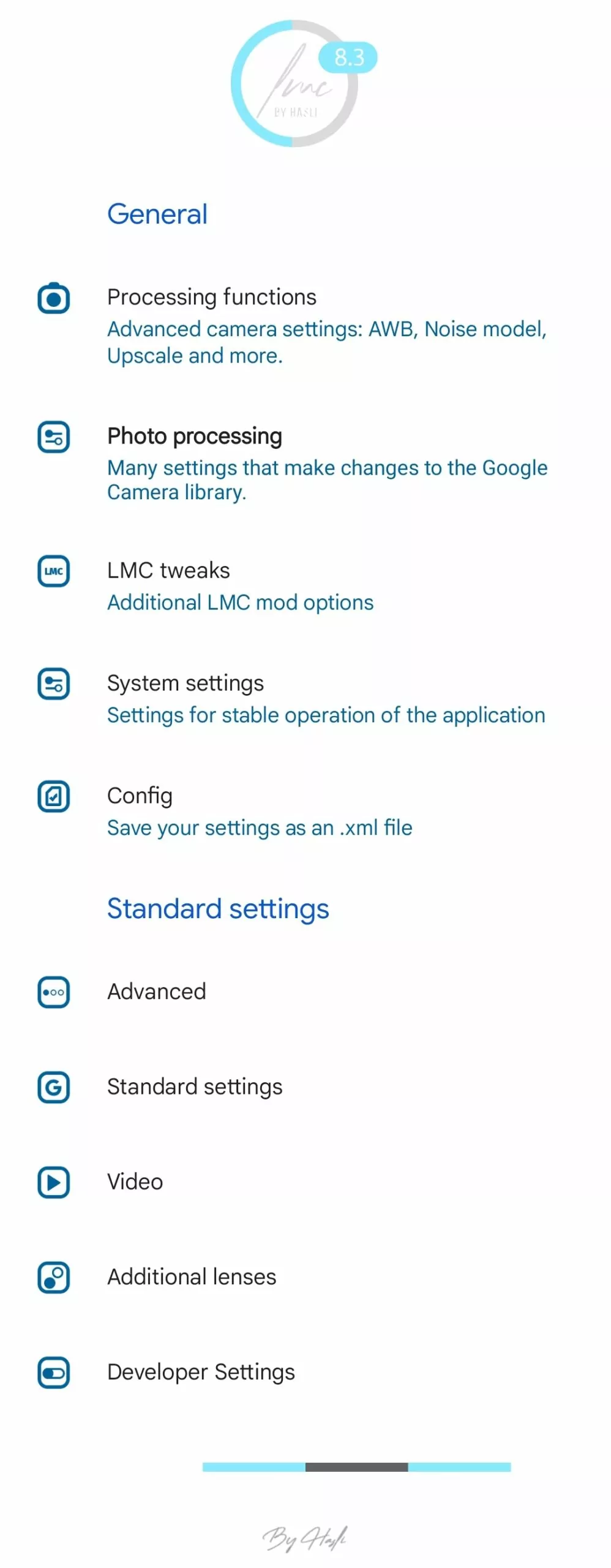 LMC8.3_Release_2_Settings
